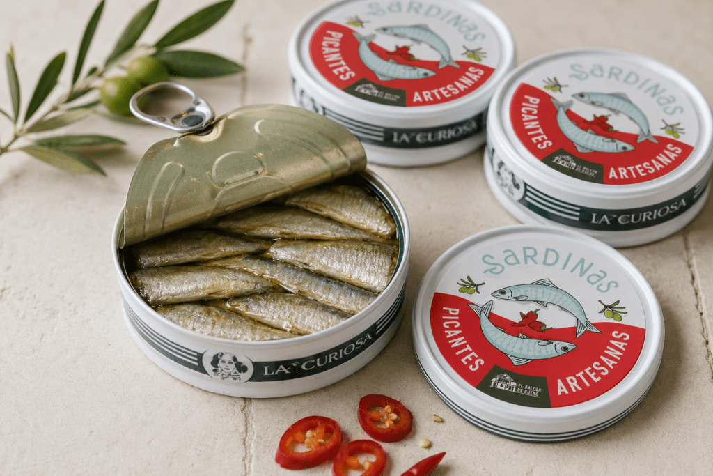 SARDINAS PICANTES ARTESANAS